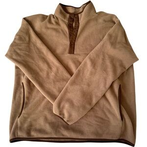 Uniqlo Fleece Button Up Pullover